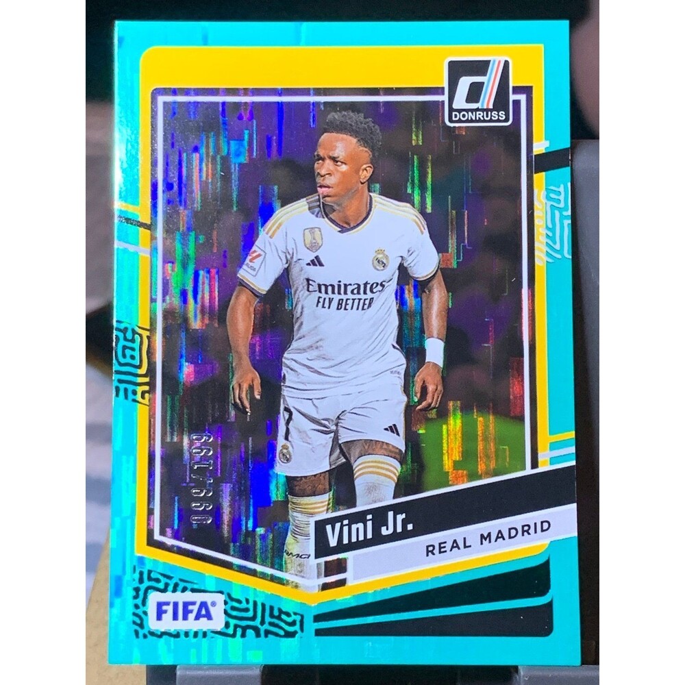 2023-24 Panini Donruss Soccer FIFA Vini Jr. Teal 99/199